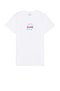 view 1 of 3 ROSE Tシャツ in White