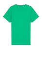 view 2 of 3 Textured Logo Tee in Green