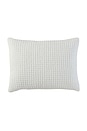 view 1 of 4 King Snug Waffle + Bamboo Sham Set in Off White