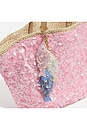view 2 of 2 Sequin School Charm Cluster in White, Pink, Blue