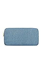 view 1 of 4 Denim Small Pouch in Blue Denim