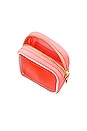 view 4 of 4 Clear Mini Pouch in Mango
