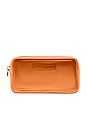 view 1 of 4 Clear Front Small Pouch in Peach