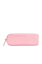 view 1 of 2 Classic Slim Pouch in Flamingo