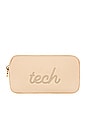view 1 of 1 Sand Tech Embroidered Small Pouch in Sand