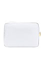 view 2 of 3 BOLSA GRANDE CLASSIC LARGE POUCH in Blanc