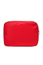 view 2 of 4 POCHETTE LARGE LARGE POUCH in Tomato Red