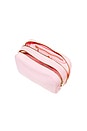 view 4 of 4 Double Zip Pouch in Preppy Pink