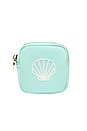 view 1 of 2 BOLSINHA BORDADA DE CONCHA SHELL EMBROIDERED MINI POUCH in Cotton Candy