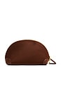 view 2 of 5 MALETA DE MAQUIAGEM CURVED MINI POUCH in Espresso