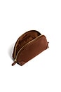 view 5 of 5 MALETA DE MAQUIAGEM CURVED MINI POUCH in Espresso