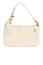 view 2 of 6 Flat Wristlet Crossbody in Light Sand