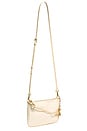 view 5 of 6 Flat Wristlet Crossbody in Light Sand