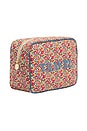 view 3 of 8 BOLSA HAND EMBROIDERED TRAVEL LARGE POUCH in Betsy Ann