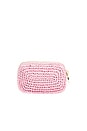 view 2 of 4 MICROBOLSITO MICRO POUCH in Pink Crochet