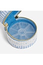 view 4 of 5 PASTILLERO CON ASA SUPERIOR TOP HANDLE PILL CASE in Provence Blue Stripe