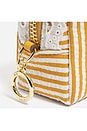 view 5 of 5 MICROBOLSITO MICRO POUCH in Marigold Stripe