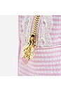 view 5 of 5 ESTUCHE PEQUEÑO SMALL POUCH in Garden Rose Stripe