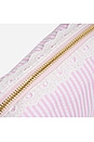 view 6 of 5 ESTUCHE PEQUEÑO SMALL POUCH in Garden Rose Stripe