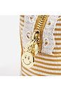 view 5 of 5 BOLSO TIPO SACO MEDIO MEDIUM POUCH in Marigold Stripe