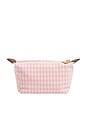 view 2 of 5 Pouchette in Rose Gingham