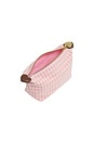 view 4 of 5 Pouchette in Rose Gingham
