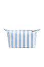 view 2 of 5 Small Pouchette in Periwinkle Stripes