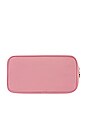 view 2 of 3 Clear Small Pouch in Mauve
