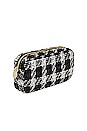 view 3 of 3 Small Pouch in Houndstooth