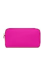 view 1 of 4 Nylon Small Pouch in Fuchsia