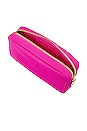 view 4 of 4 Nylon Small Pouch in Fuchsia