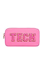 view 1 of 4 Tech Small Pouch in Bubblegum