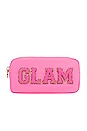 view 1 of 4 Glam Small Pouch in Bubblegum