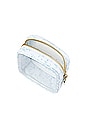 view 4 of 4 Clear Mini Pouch in Flower Field