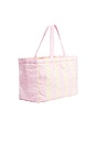 view 3 of 5 Large Everything Tote in Pink & White Stripe