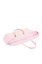 view 4 of 5 Large Everything Tote in Pink & White Stripe