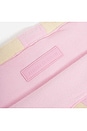 view 5 of 5 Large Everything Tote in Pink & White Stripe