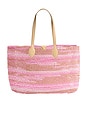 view 1 of 1 Beach Tote in Beige & Pink