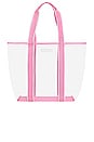 view 1 of 4 Clear Tote in Sunset Chaser