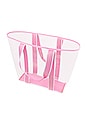 view 4 of 4 Clear Tote in Sunset Chaser