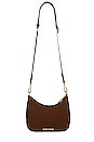 view 1 of 5 Curved Crossbody in Espresso
