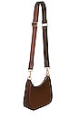 view 3 of 5 Curved Crossbody in Espresso