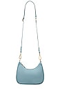 view 2 of 5 Curved Crossbody in Lake Blue
