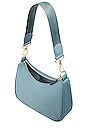 view 4 of 5 Curved Crossbody in Lake Blue