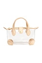 view 1 of 4 Clear Pouchette Crossbody Bag in Sand