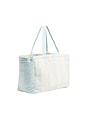 view 3 of 5 Large Everything Tote in Blue & White Stripe