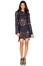 view 1 of 4 Juliet Dress in Navy Lace