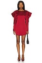 view 1 of 3 MILA 원피스 in Dark Red