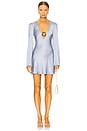 view 1 of 3 x REVOLVE Bobby Mini Dress in Dusty Blue