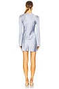 view 3 of 3 x REVOLVE Bobby Mini Dress in Dusty Blue